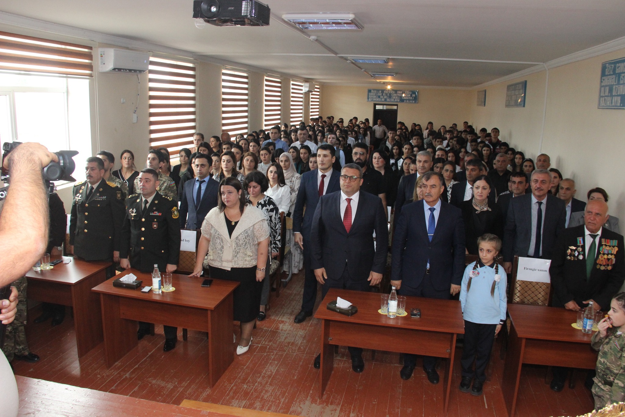 Kollecdə Şəhid Mayor Kamran Fərəcova həsr olunmuş”Roman kimi” hekayəsinin təqdimatı