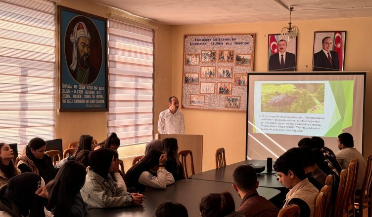 “Qəhvəyi mərmər bağacığı” mövzusunda tədbir