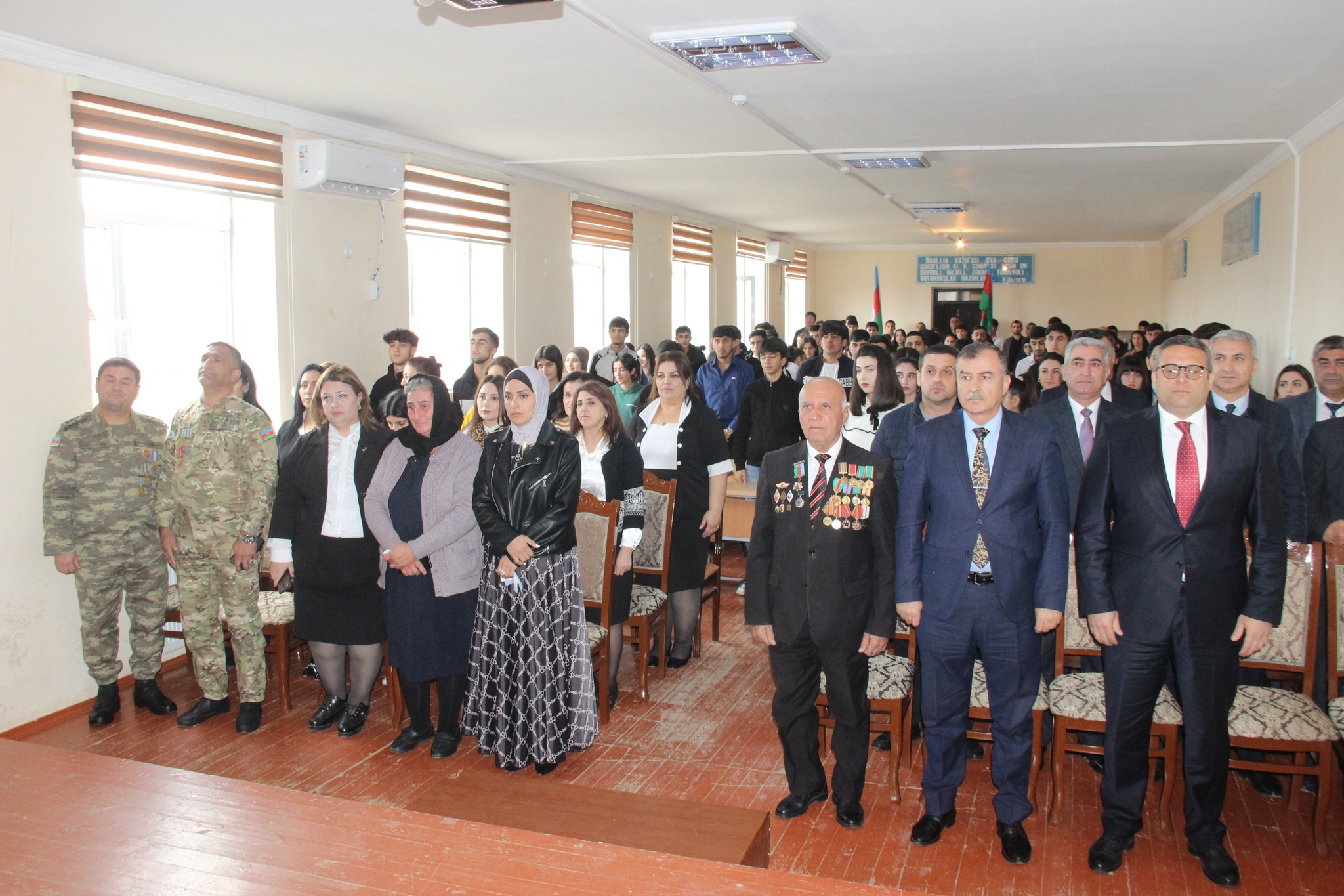 Astara Pedaqoji  Kollecində  8 Noyabr-Zəfər Günü  münasibətilə musiqili  bayram tədbiri