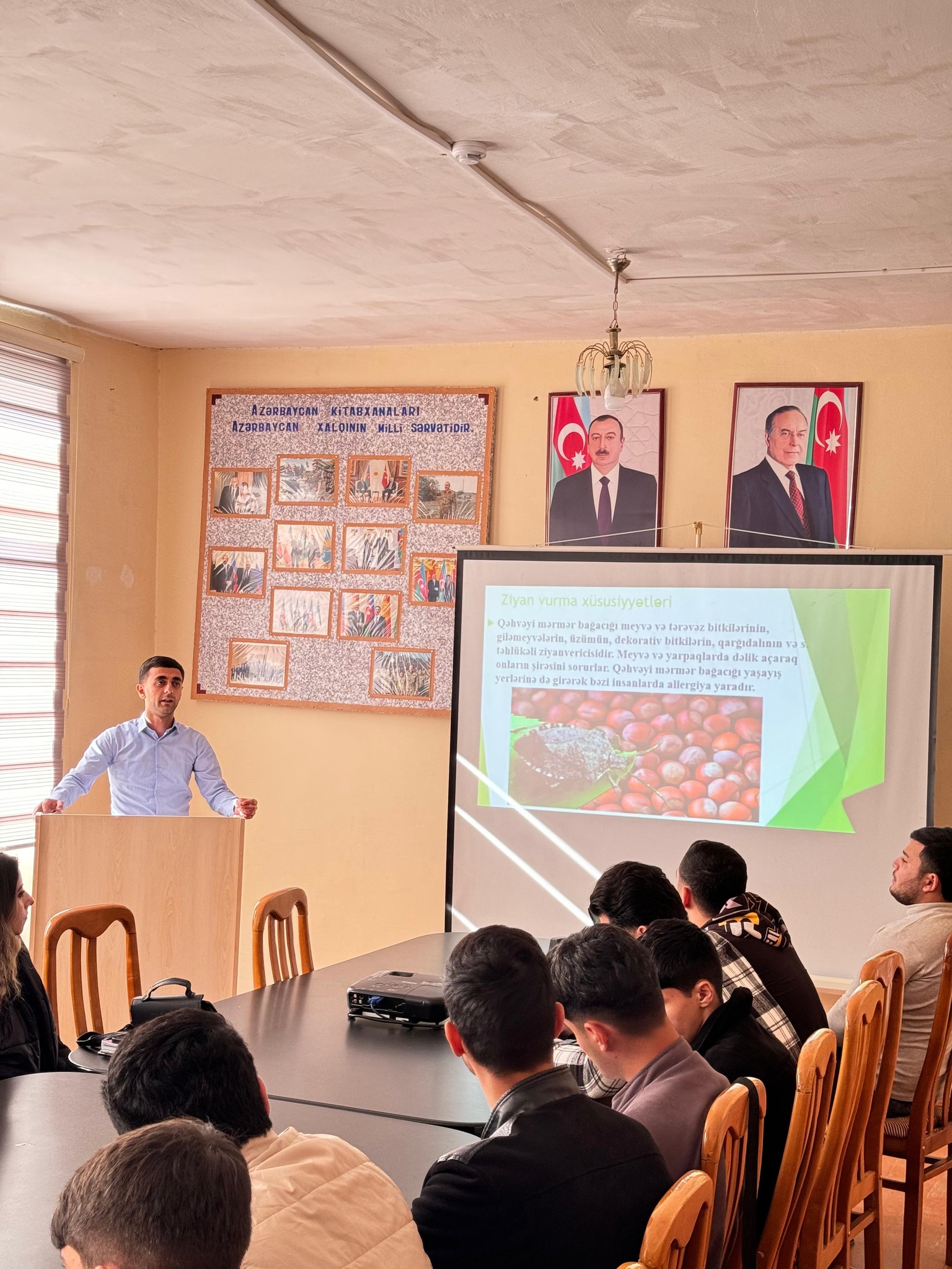 “Qəhvəyi mərmər bağacığı” mövzusunda tədbir