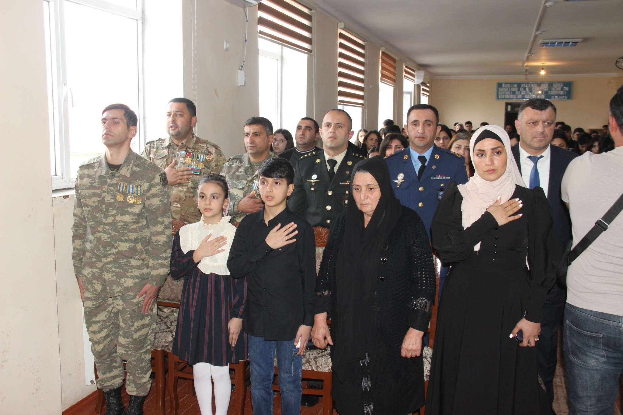 Kollecdə Şəhid Nurlan Rəhimova həsr olunmuş”Bir şərəfli ömür səhifəsi” adlı tədbir