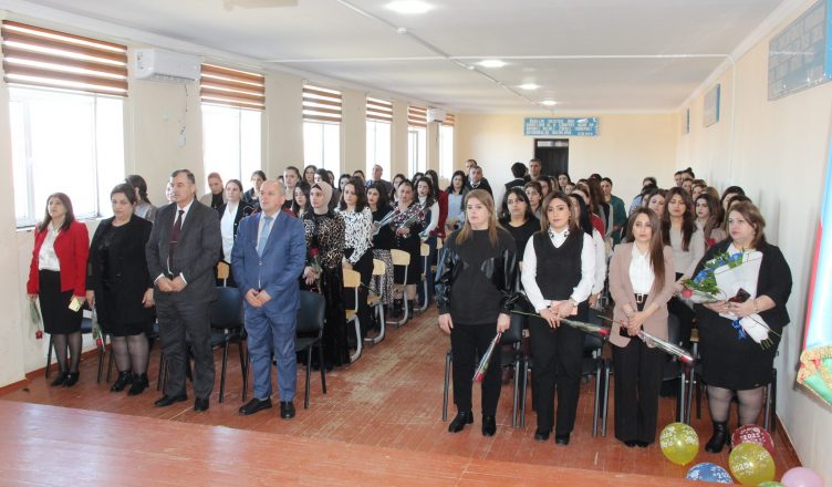 Kollecdə  “8 Mart Beynəlxalq Qadınlar Günü” münasibətilə tədbir