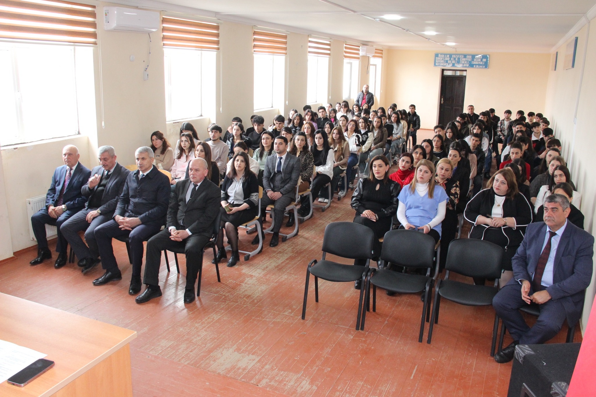 Astara Pedaqoji Kollecində YAP Astara RayonTəşkilatı və Astara Pedaqoji Kollecinin birgə təşkilatçılığı ilə  “Konstitusiya və Suverenlik İli” nə həsr olunmuş tədbir