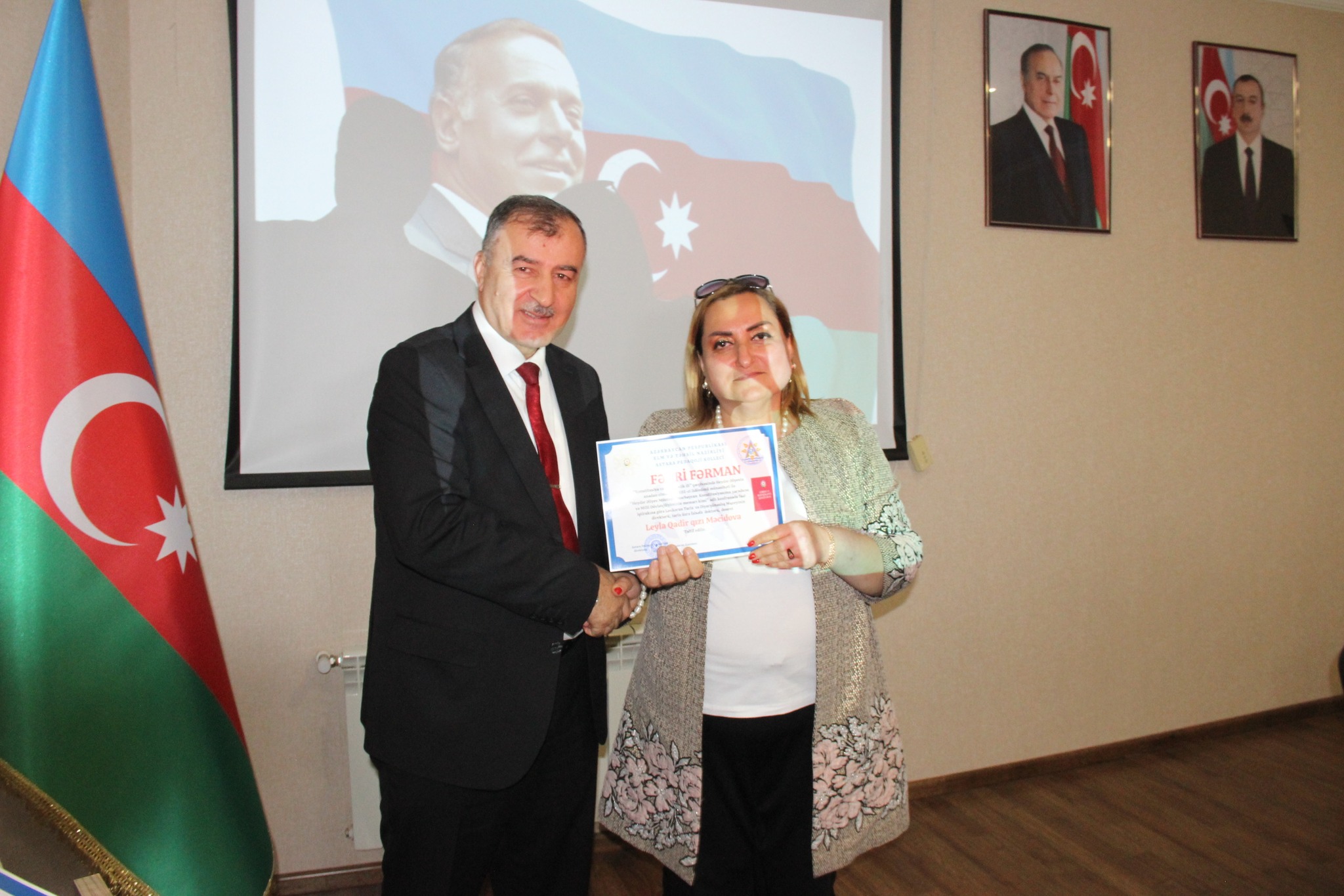 Yeni Azərbaycan Partiyası Astara Rayon Təşkilatı  və Astara Pedaqoji Kollecinin birgə təşkilatçılığı ilə “Konstitusiya və Suverenlik İli” çərçivəsində Heydər Əliyevin anadan olmasının 102-ci ildönümü münasibəti İlə “Heydər Əliyev Müstəqil Azərbaycan Konstitusiyasının Yaradıcısı və Milli Dövlətçiliyimizin Memarı kimi” adlı konfrans