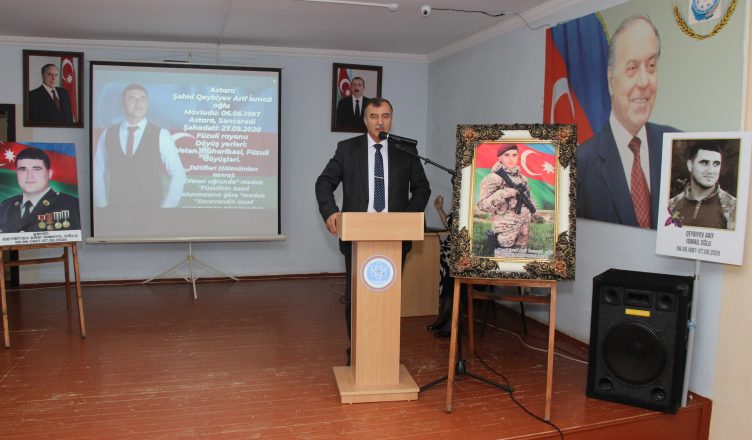 Astara Pedaqoji Kollecində 27 Sentyabr - Anım Gününə həsr olunmuş tədbir