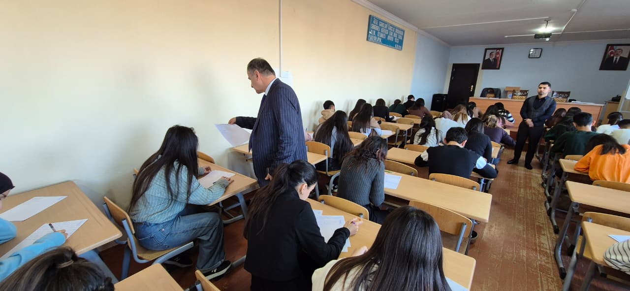 Kollecdə 2025/2026-cı tədris ilinin payız semestrinin imtahan sеssiyаsına start verilib