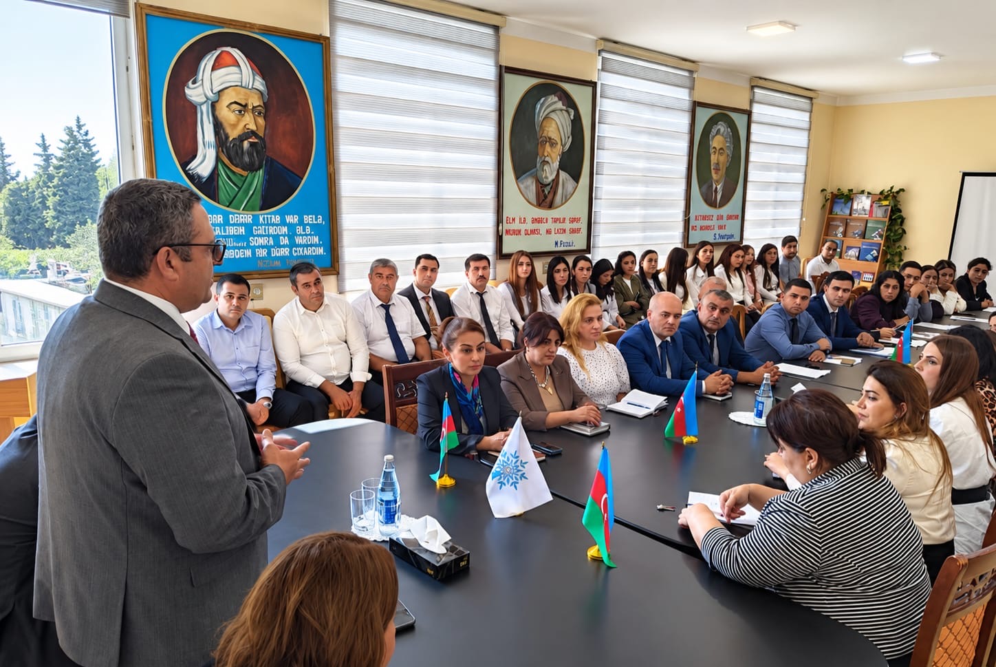 Astara Pedaqoji Kollecində YAP Astara rayon təşkilatı tərəfindən VIII Qurultaydan irəli gələn məsələlər müzakirə olundu.