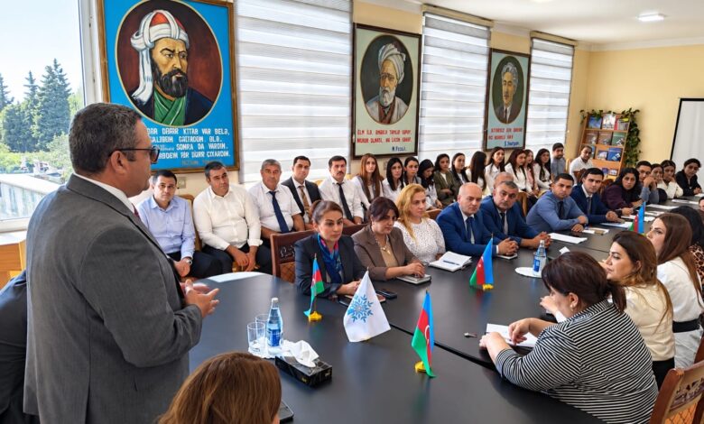 Astara Pedaqoji Kollecində YAP Astara rayon təşkilatı tərəfindən VIII Qurultaydan irəli gələn məsələlər müzakirə olundu.