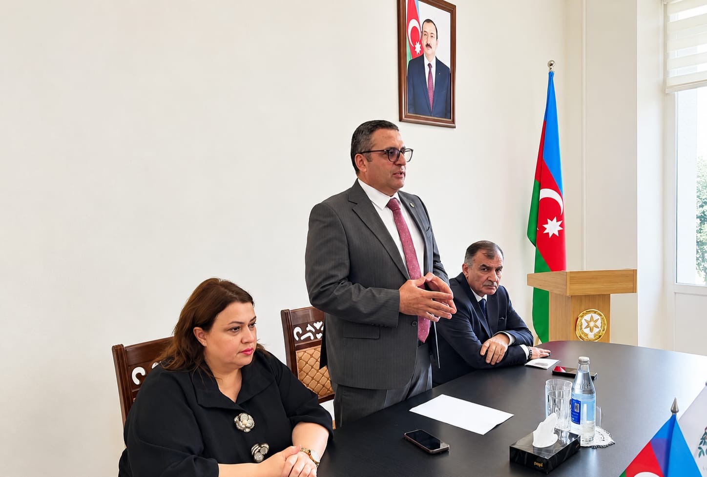 Astara Pedaqoji Kollecində YAP Astara rayon təşkilatı tərəfindən VIII Qurultaydan irəli gələn məsələlər müzakirə olundu.