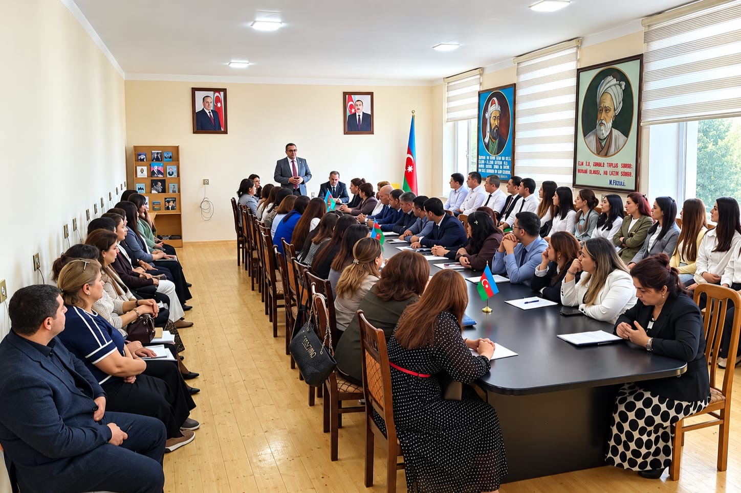 Astara Pedaqoji Kollecində YAP Astara rayon təşkilatı tərəfindən VIII Qurultaydan irəli gələn məsələlər müzakirə olundu.